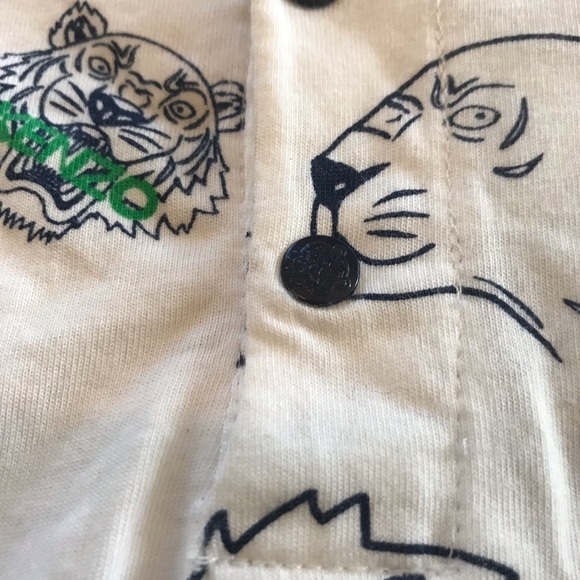 Kenzo Baby Boy Henley Shirt - Picture 5 of 5